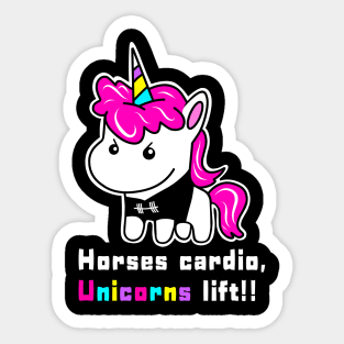 Unicorns Lift Sticker